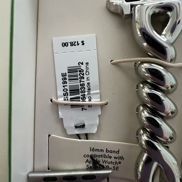 kate spade Silver Stainless Steel Watch Band.  BAND ONLY. - Picture 5 of 5